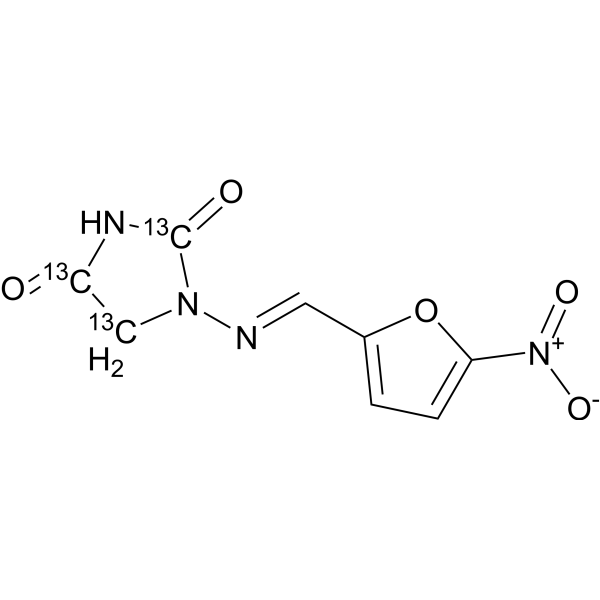 Nitrofurantoin-13C3 (Nitrofurantoin-13C3) 1217226-46-4